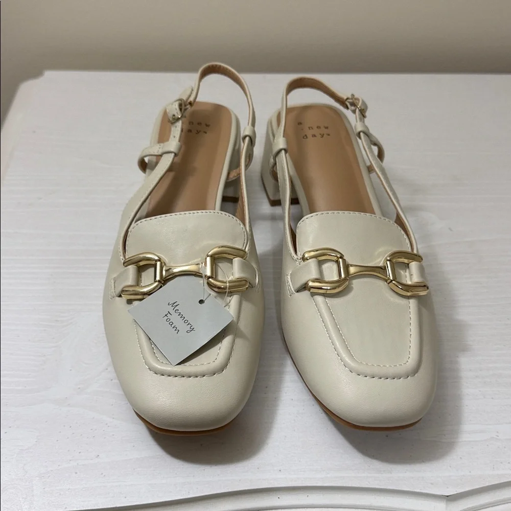 A new day sling back heels